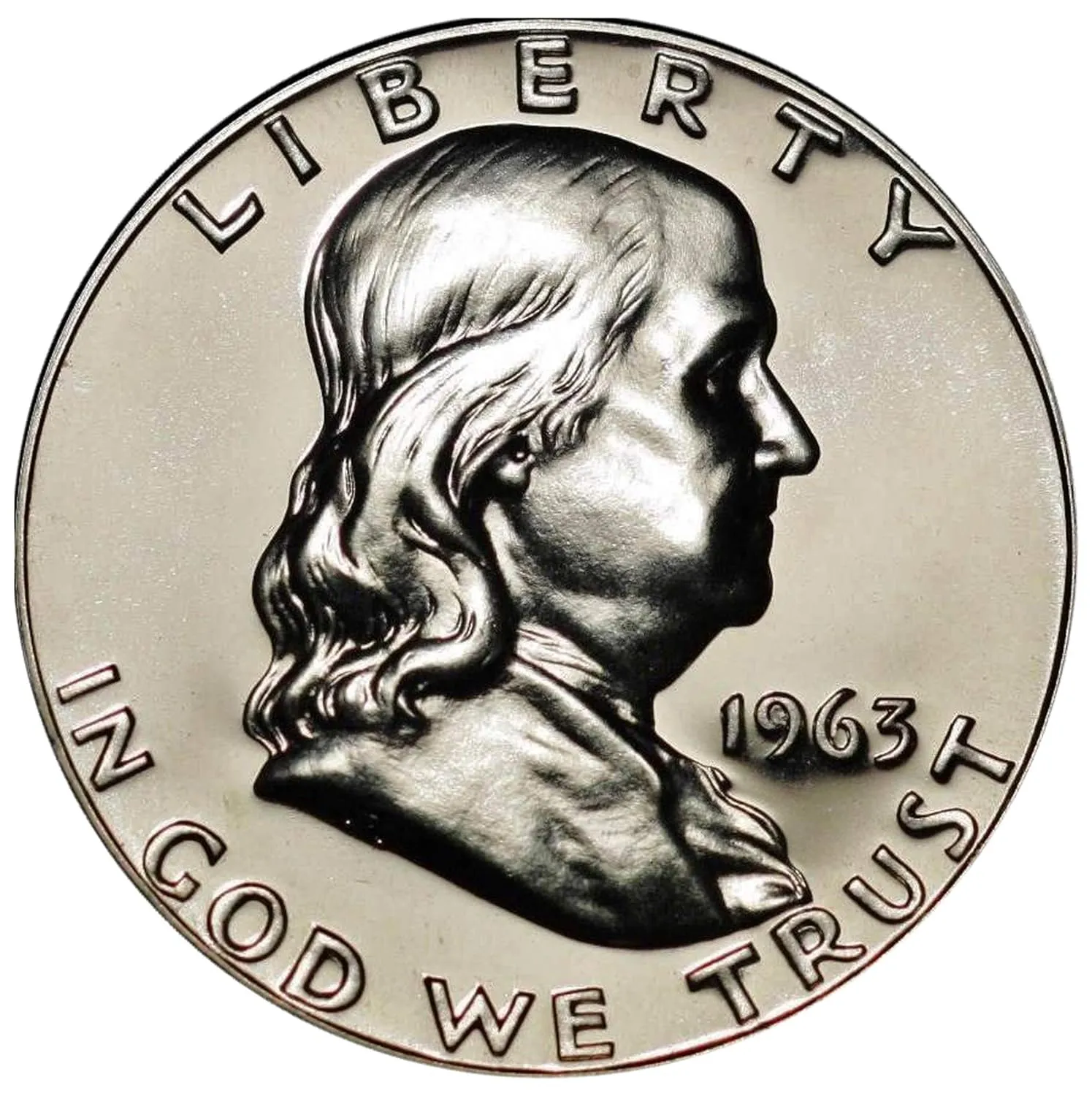 1963 Proof Franklin Half Dollar 50c Proof