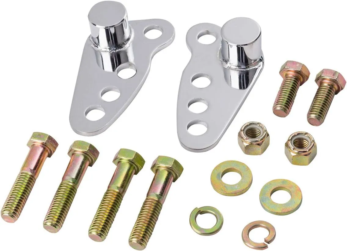 1"-3" Adjustable Rear Lowering Kit Fits For Harley Street Glide   Road Glide   Electra Glide   Ultra Glide   Road King with Hard Saddle bags 2002-2016(Chrome)