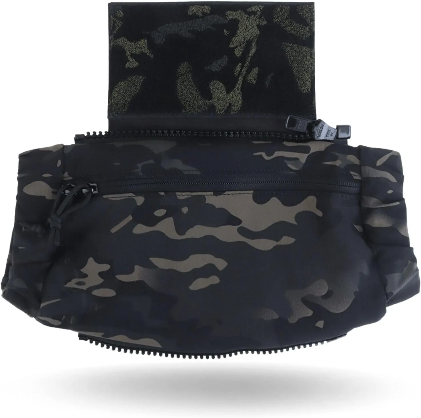 2 in 1 Handwarmer & Tactical Drop Pouch/Waist Bag. Plate Carrier Vest Chest Rig Hook Loop Dangler or 26-52 in Buckle Strap EDC Fanny Pack, Muff for Winter Outdoor/Camping/Hunting/Football/Fishing