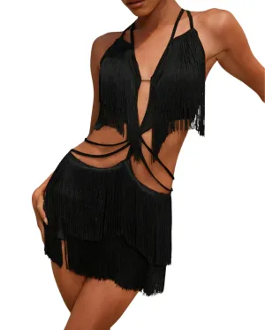 52HZ Fringe Dress