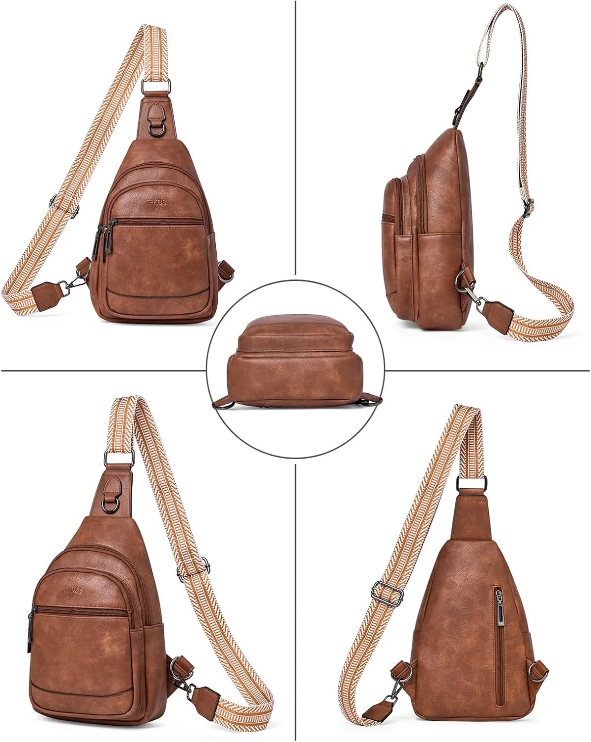 7L Sling Bag Crossbody Bags for Women Fanny Packs Purses Cross Body Bag for Woman Small backpack Travel Shoulder Bag handbags