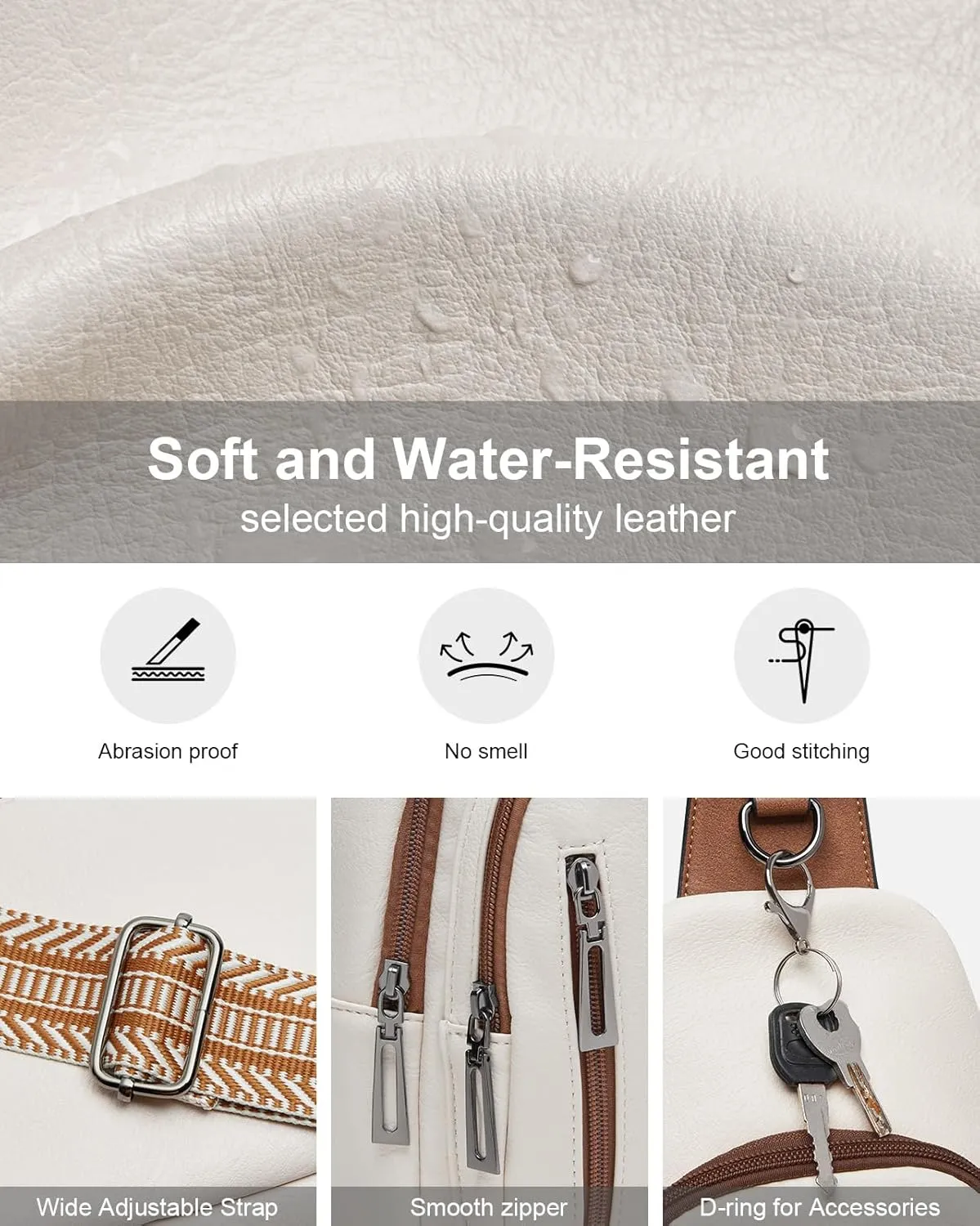 7L Sling Bag Crossbody Bags for Women Fanny Packs Purses Cross Body Bag for Woman Small backpack Travel Shoulder Bag handbags
