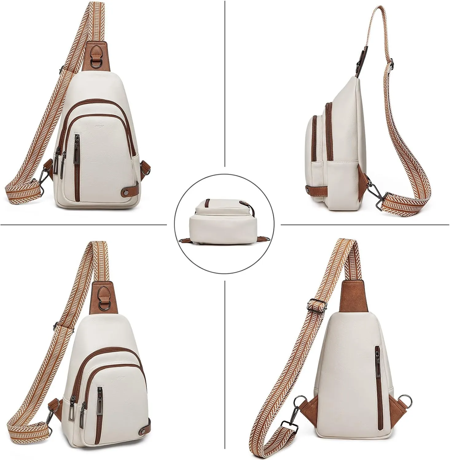7L Sling Bag Crossbody Bags for Women Fanny Packs Purses Cross Body Bag for Woman Small backpack Travel Shoulder Bag handbags