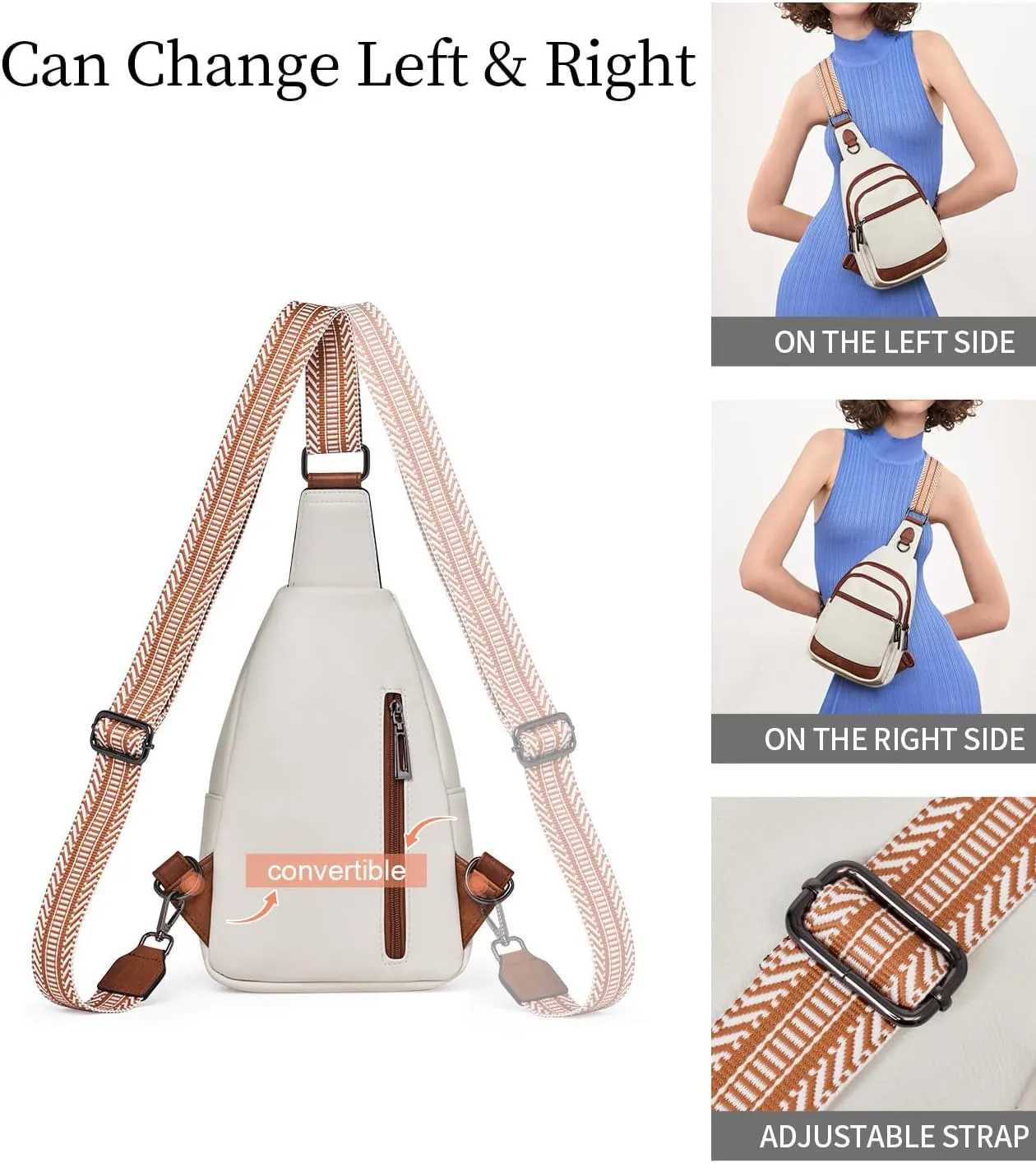 7L Sling Bag Crossbody Bags for Women Fanny Packs Purses Cross Body Bag for Woman Small backpack Travel Shoulder Bag handbags