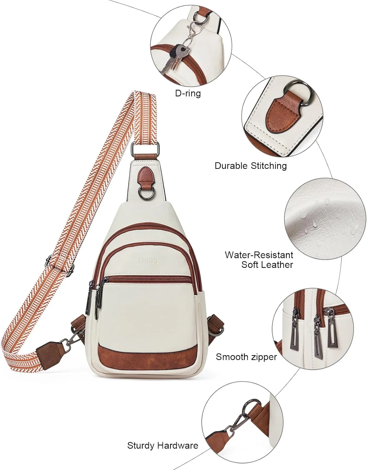 7L Sling Bag Crossbody Bags for Women Fanny Packs Purses Cross Body Bag for Woman Small backpack Travel Shoulder Bag handbags
