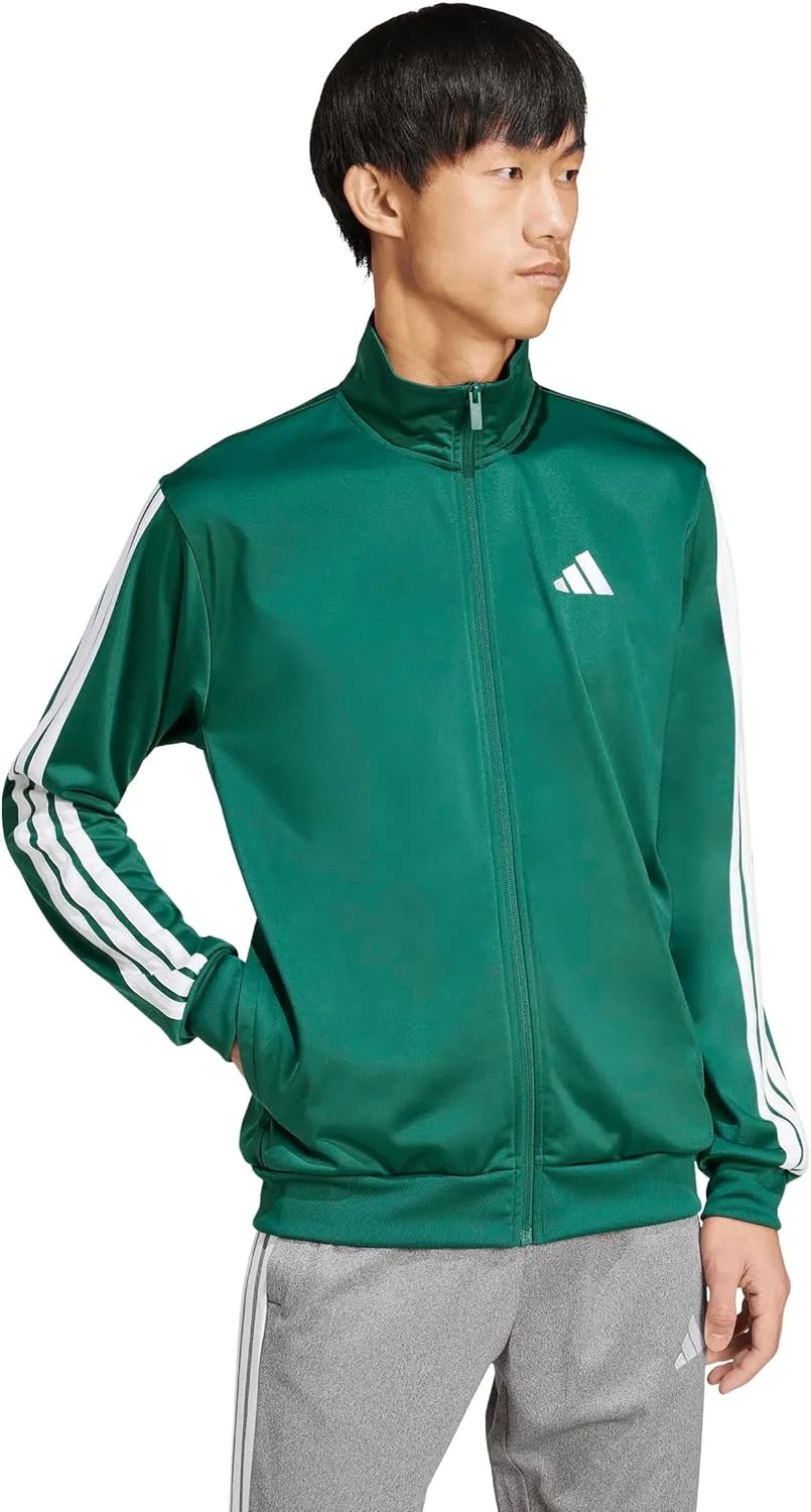 adidas Men's 3-Stripes Tricot Track Top