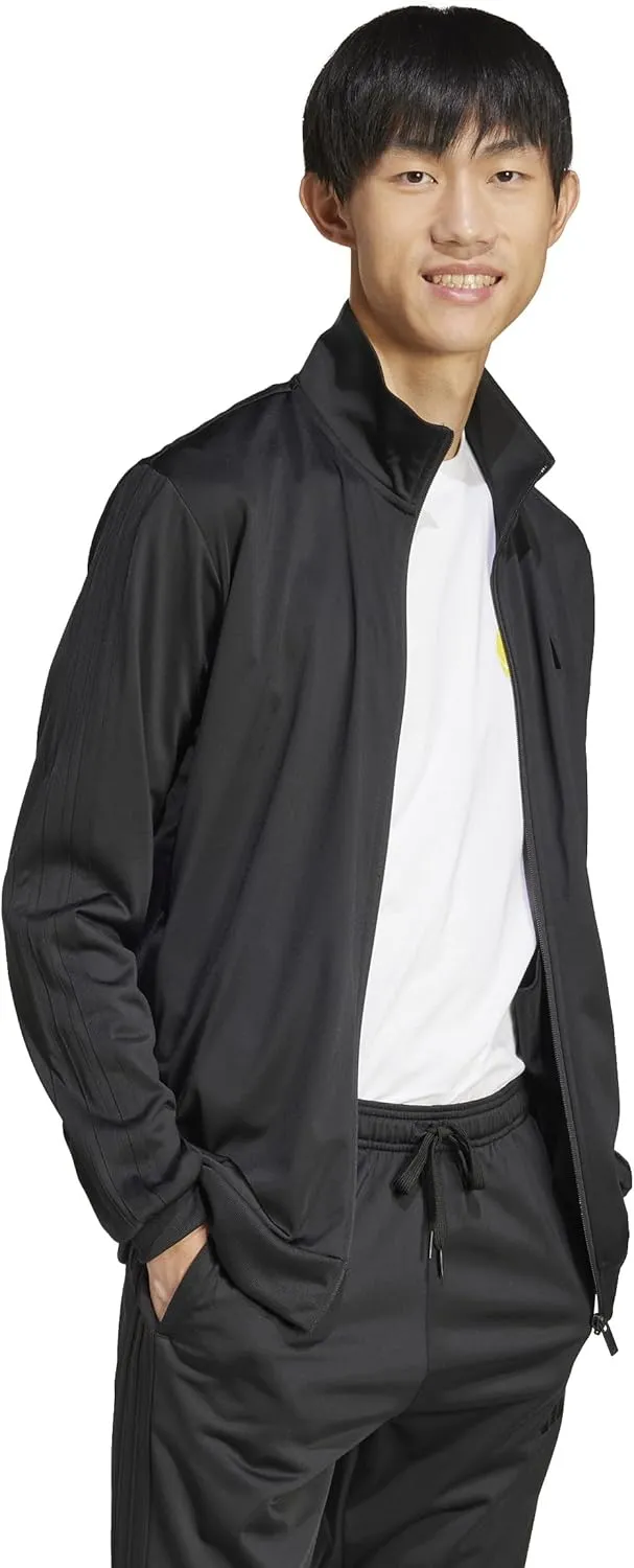 adidas Men's 3-Stripes Tricot Track Top