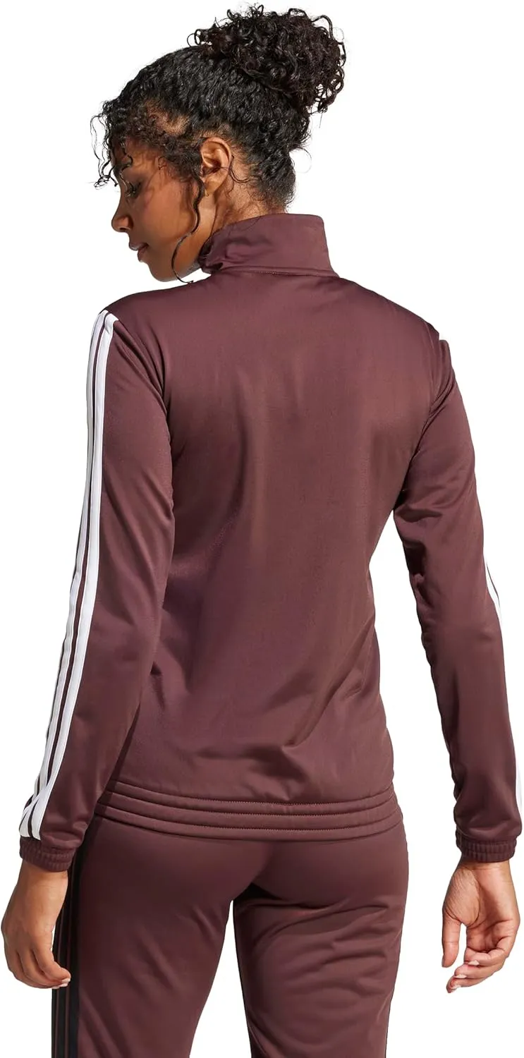 adidas Women's Tricot 3-Stripes Track Top