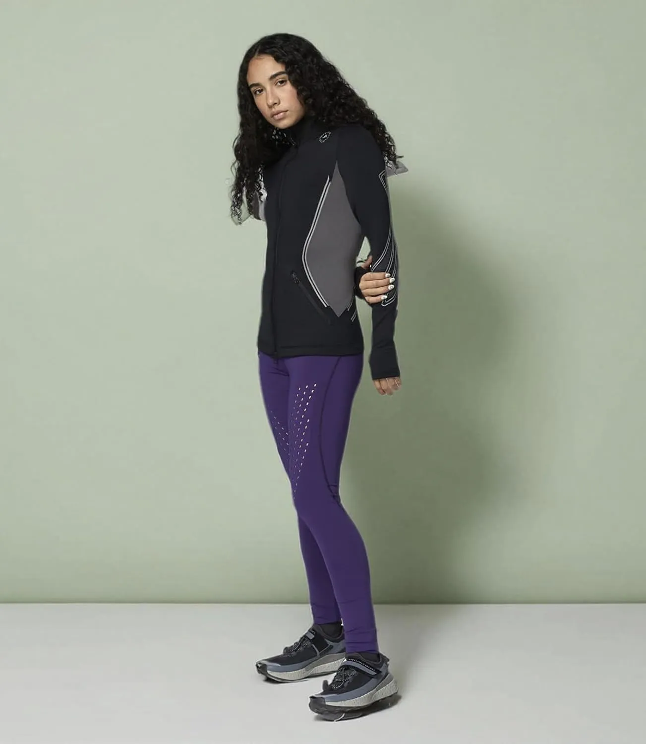 adidas Women's Truepace Full Zip Midlayer Jacket