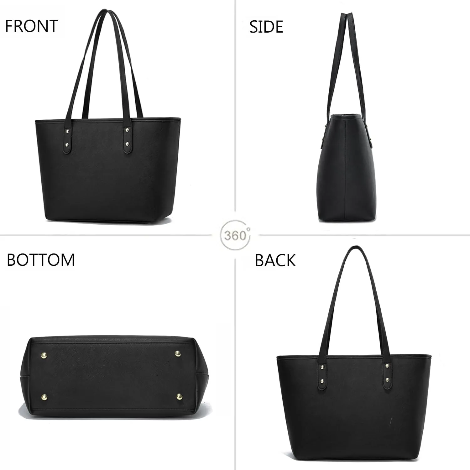 ALARION Women Top Handle Satchel Handbags Shoulder Bag Messenger Tote Bag Purse