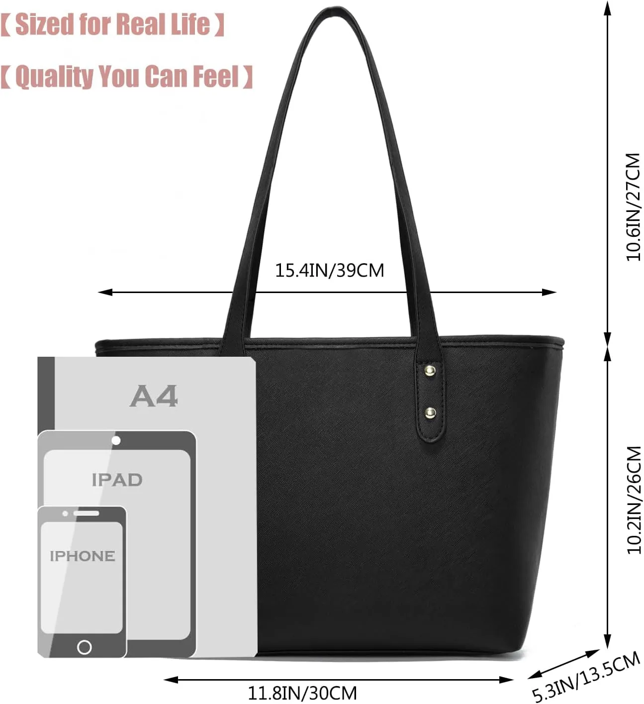 ALARION Women Top Handle Satchel Handbags Shoulder Bag Messenger Tote Bag Purse