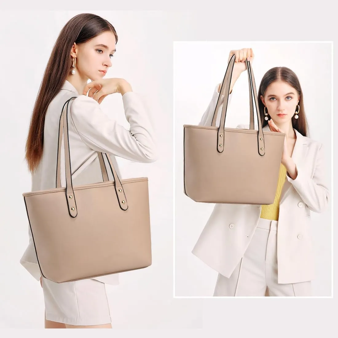 ALARION Women Top Handle Satchel Handbags Shoulder Bag Messenger Tote Bag Purse