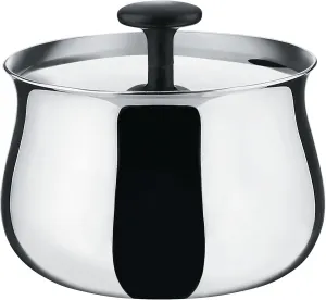 Alessi "Cha" Sugar Bowl in 18/10 Stainless Steel Mirror Polished, Silver
