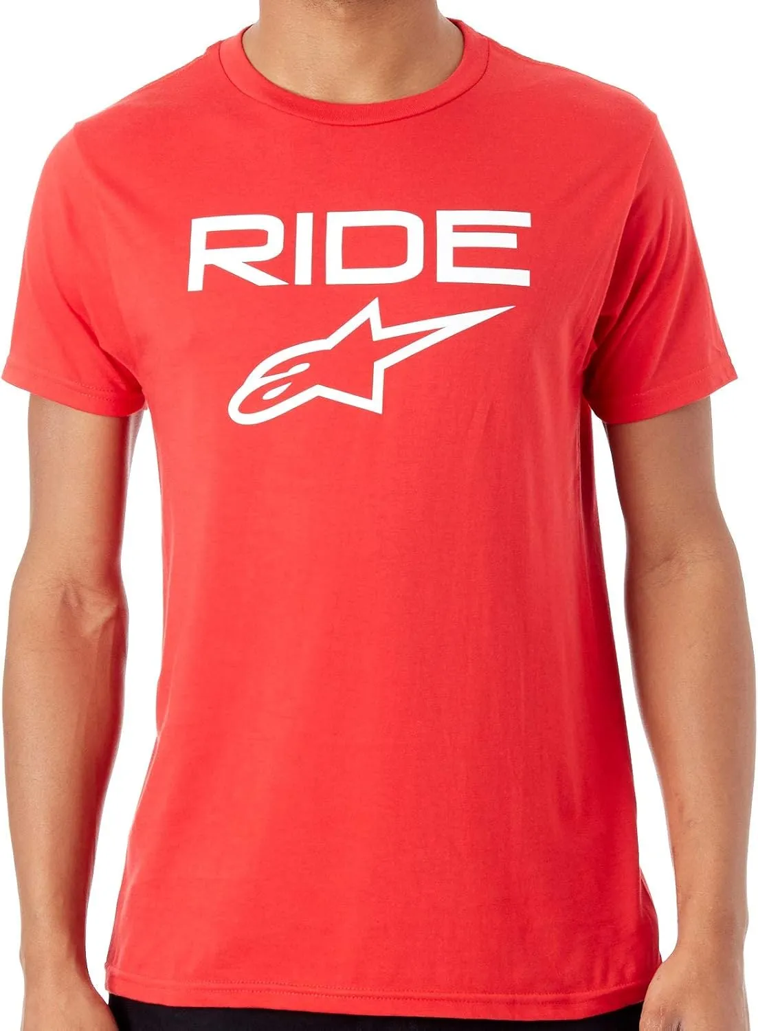 Alpinestars Men's Logo T-Shirt Modern Fit Short Sleeves