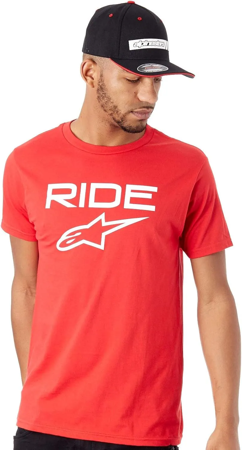 Alpinestars Men's Logo T-Shirt Modern Fit Short Sleeves