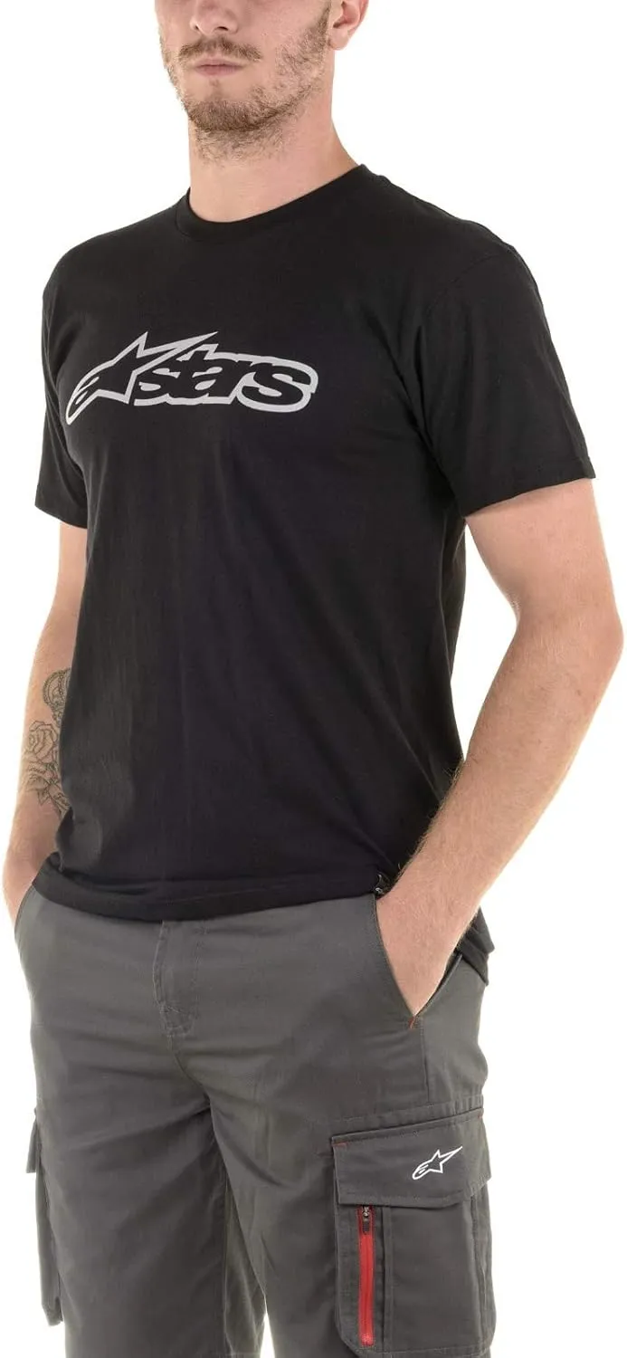 Alpinestars Men's Logo T-Shirt Modern Fit Short Sleeves