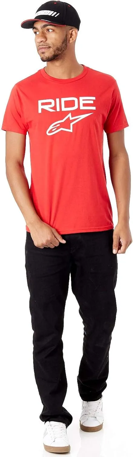 Alpinestars Men's Logo T-Shirt Modern Fit Short Sleeves