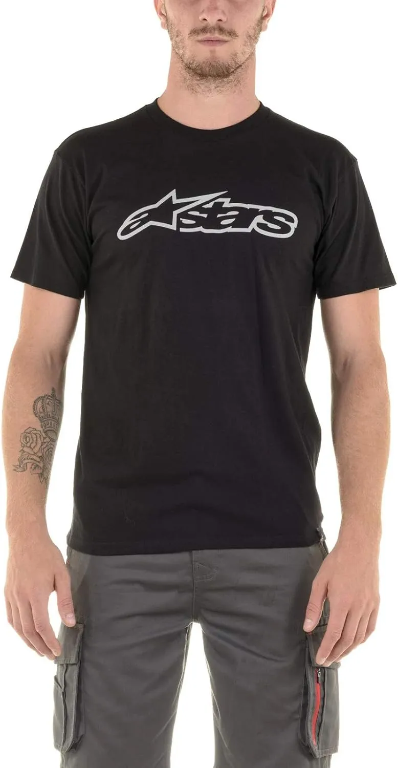 Alpinestars Men's Logo T-Shirt Modern Fit Short Sleeves