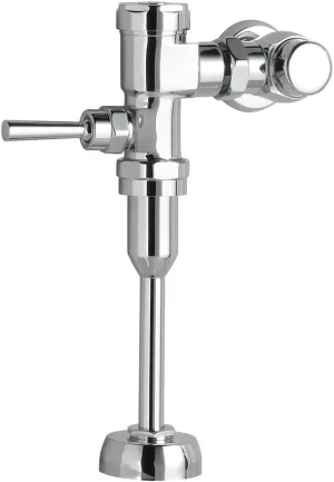 American Standard 6045.051.002 Exposed Manual Flowise 3/4-Inch Top Spud 0.5 Gpf Urinal Flush Valve, Polished Chrome