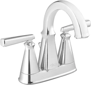 American Standard 7018201.002 Edgemere 4-Inch Centerset 2-Handle Bathroom Faucet, Brass, Polished Chrome