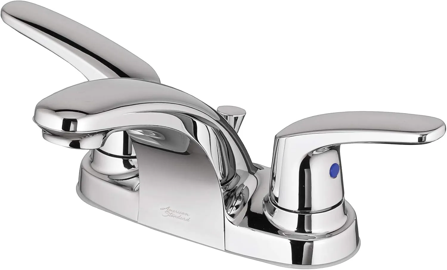 American Standard 7075200.002 Colony Pro Two-Handle Centerset Bathroom Faucet, 1.2 GPM, Polished Chrome