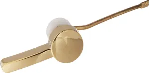 American Standard Cadet PRO Left Hand Toilet Lever, Polished Brass