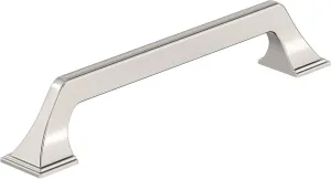 Amerock BP36883PN | Exceed 6-5/16 inch (160mm) Center-to-Center Polished Nickel Cabinet Pull | Kitchen Cabinet Hardware | Furniture Hardware | Drawer Handle