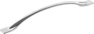 Amerock | Cabinet Pull | Polished Chrome | 8-13/16 inch (224 mm) Center-to-Center | Uprise | 1 Pack | Drawer Pull | Cabinet Handle | Cabinet Hardware