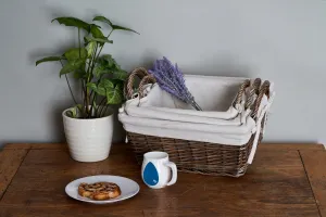 Antique Wash Handled Storage Solution