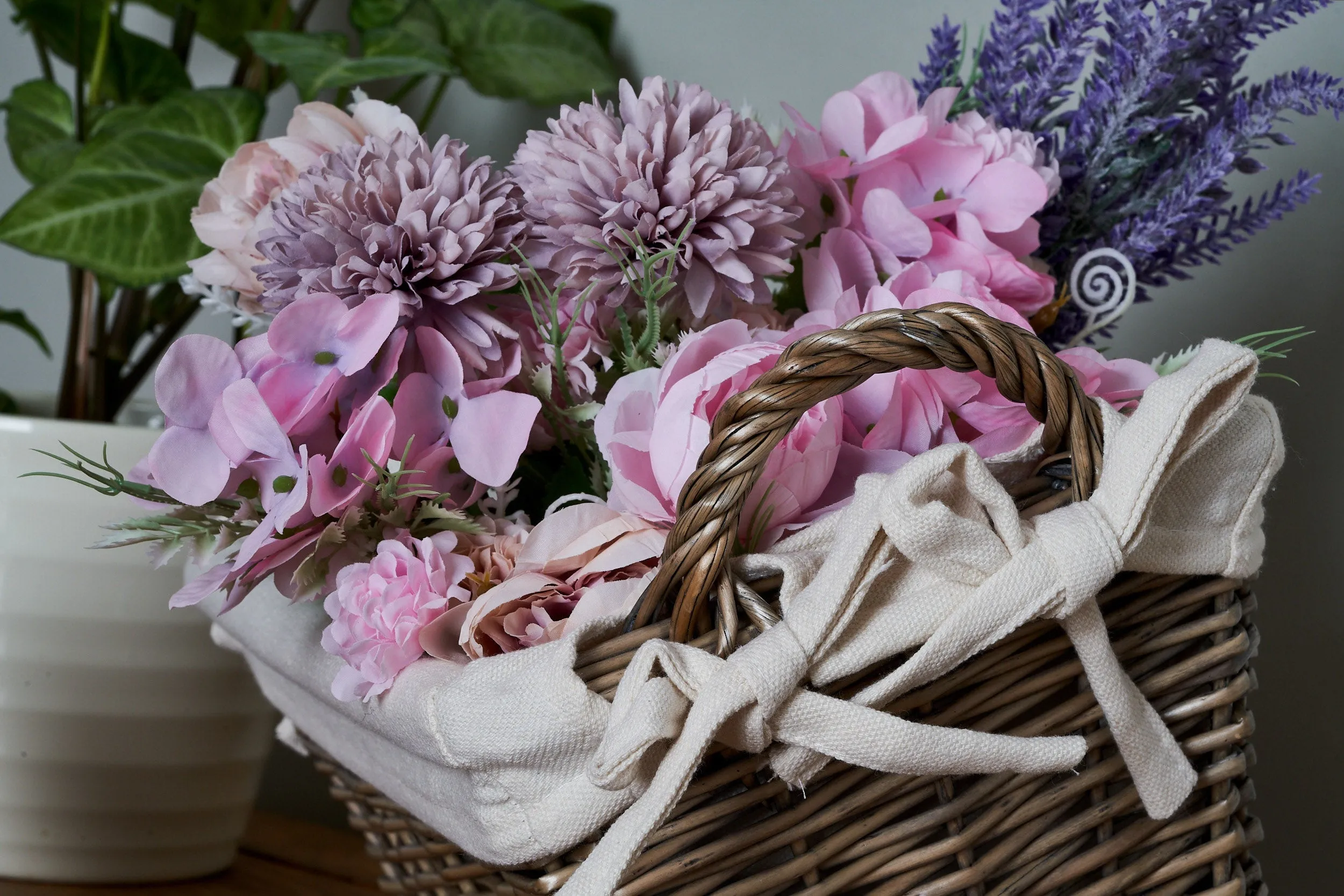 Antique Wash Handled Storage Solution