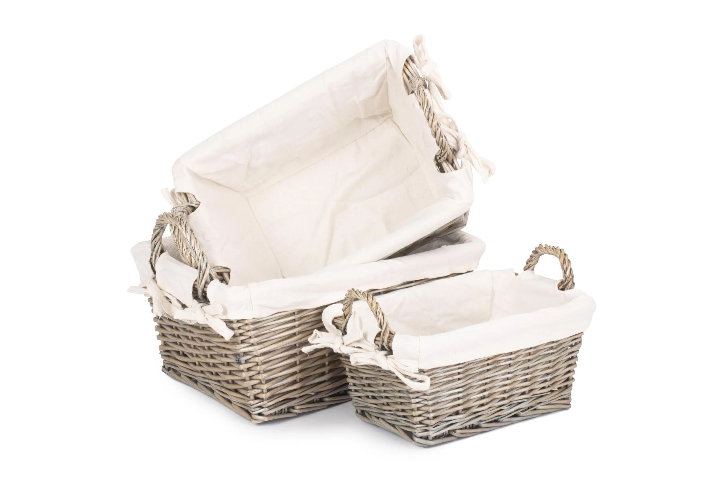 Antique Wash Handled Storage Solution
