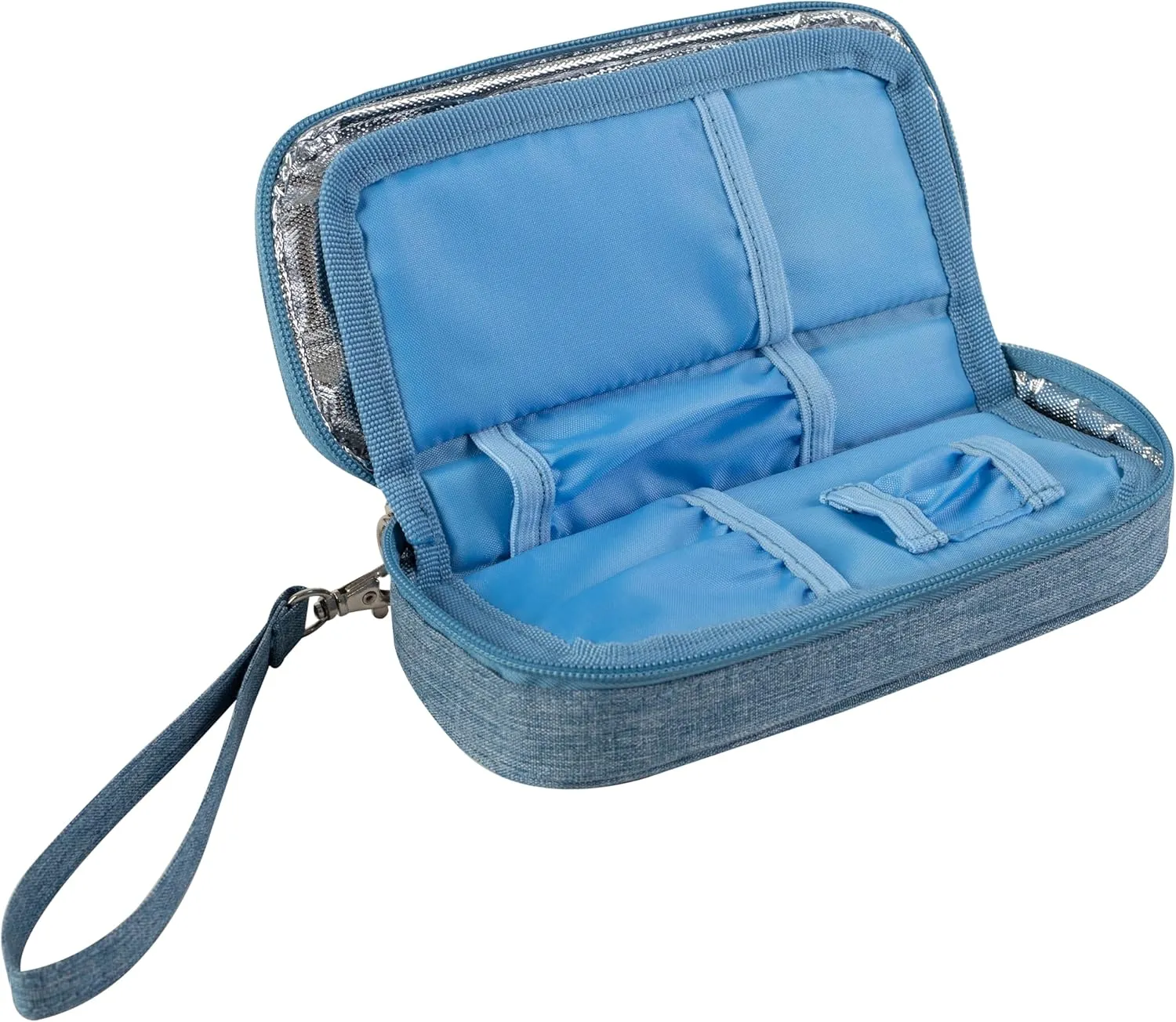 apollo walker Insulin Cooler Travel Case Diabetic Medication Cooler with Ice Packs and Insulation Liner