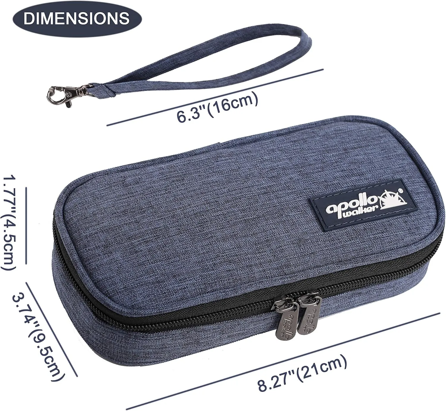 apollo walker Insulin Cooler Travel Case Diabetic Medication Cooler with Ice Packs and Insulation Liner