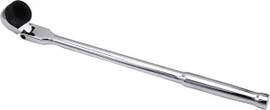Astro Tools 78345 Long Flex Head Ratchet Wrench For 1/4" Nano Sockets