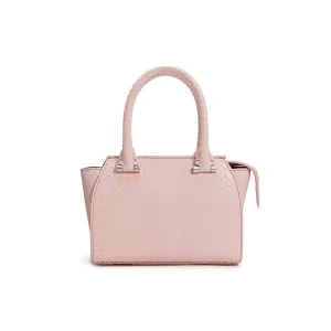 Baby Pink Geometric Mini