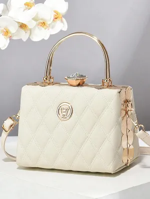 BagForLove - Glamorous Wristlet Handbag Featuring Intricately Decorated Steel Wire