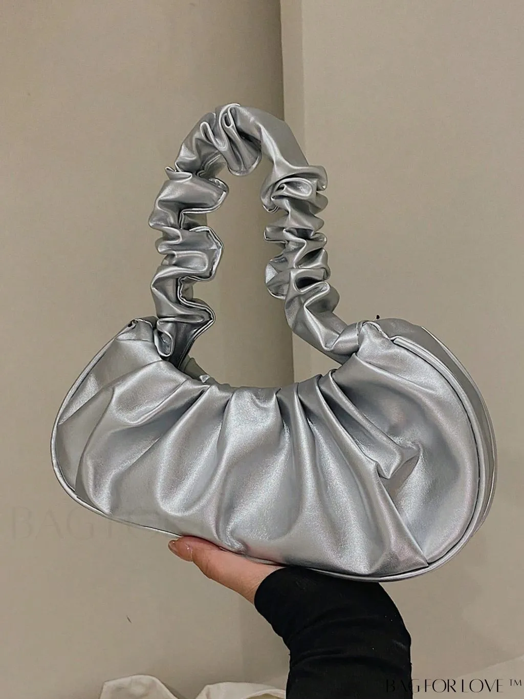 BagForLove - Minimalist Ruched Bag - Medium Size