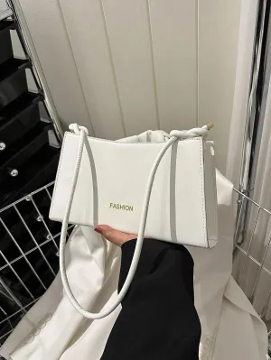 BagForLove - Teen Girl's Favorite White PU Handbag
