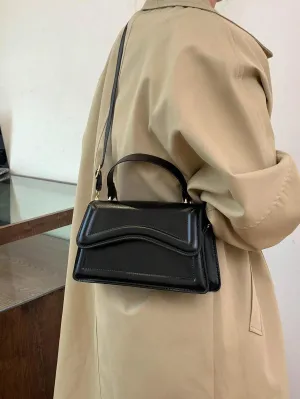 BagForLove - Women's Stylish Flap PU Leather Shoulder Bag