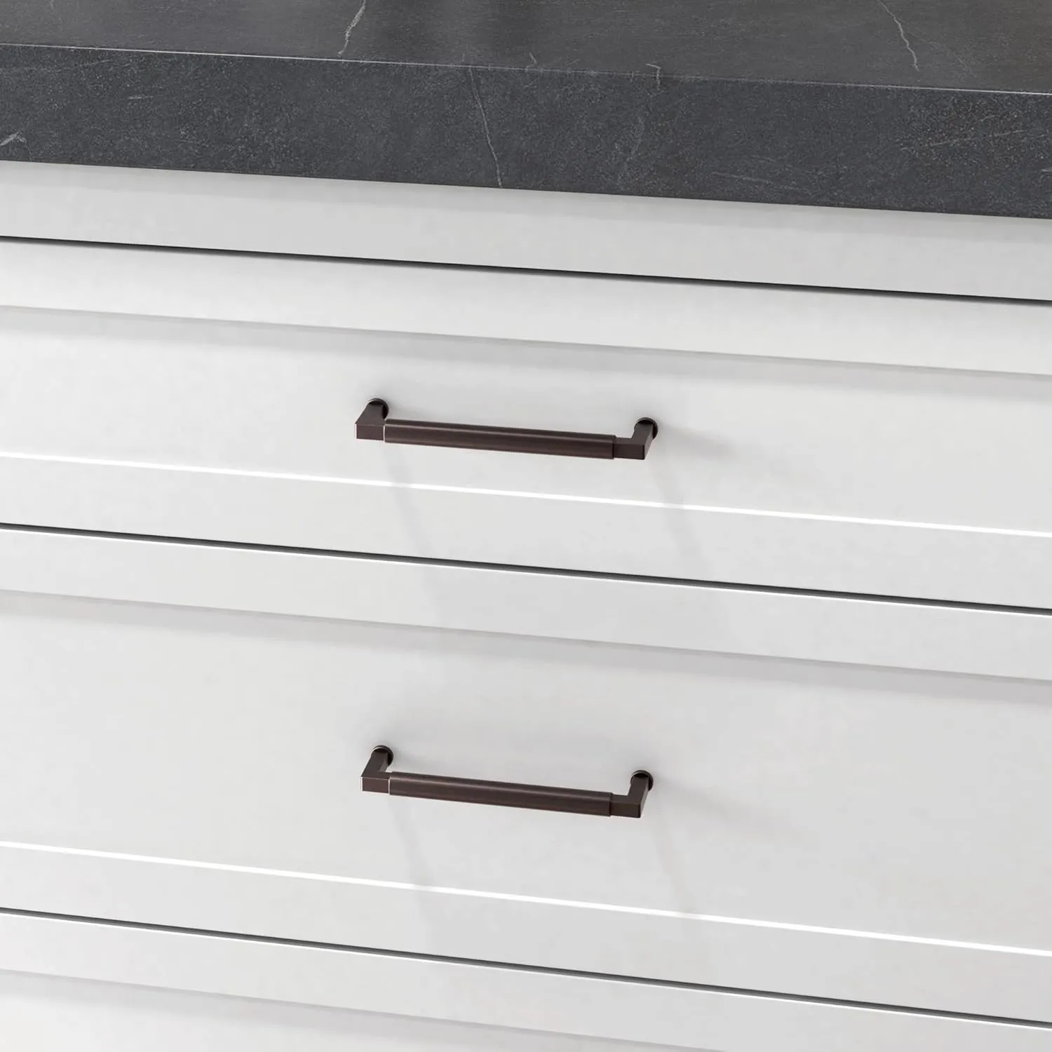 Baldwin 4432.BIN Gramercy 6 Inch Center to Center Handle Cabinet Pull from The Estate Collection - Polished Chrome