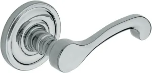 Baldwin 5445V.RDM Single Right Dummy Lever with 5048 Rose and Concealed Screws, Polished Chrome