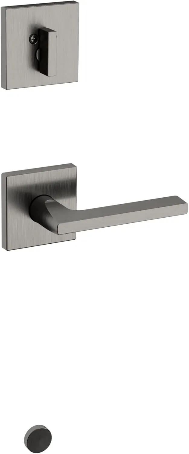 Baldwin 85390.RENT Minneapolis Right Handed Single Cylinder Keyed Entry Sectiona, Polished Chrome
