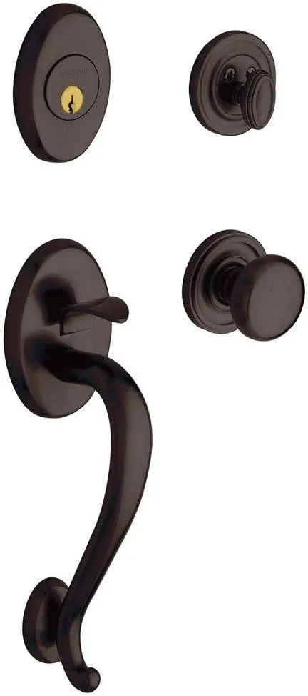 Baldwin DN9118BRB Hardware 85315.112.ENTR Handle Set