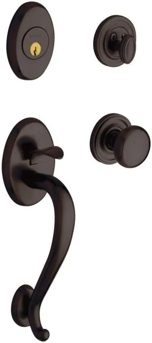 Baldwin DN9118BRB Hardware 85315.112.ENTR Handle Set