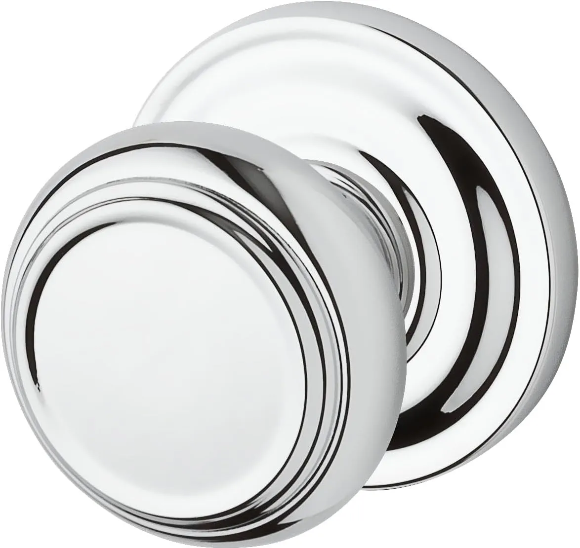 Baldwin Entratrr260 Entry Traditional Knob, Polished Chrome