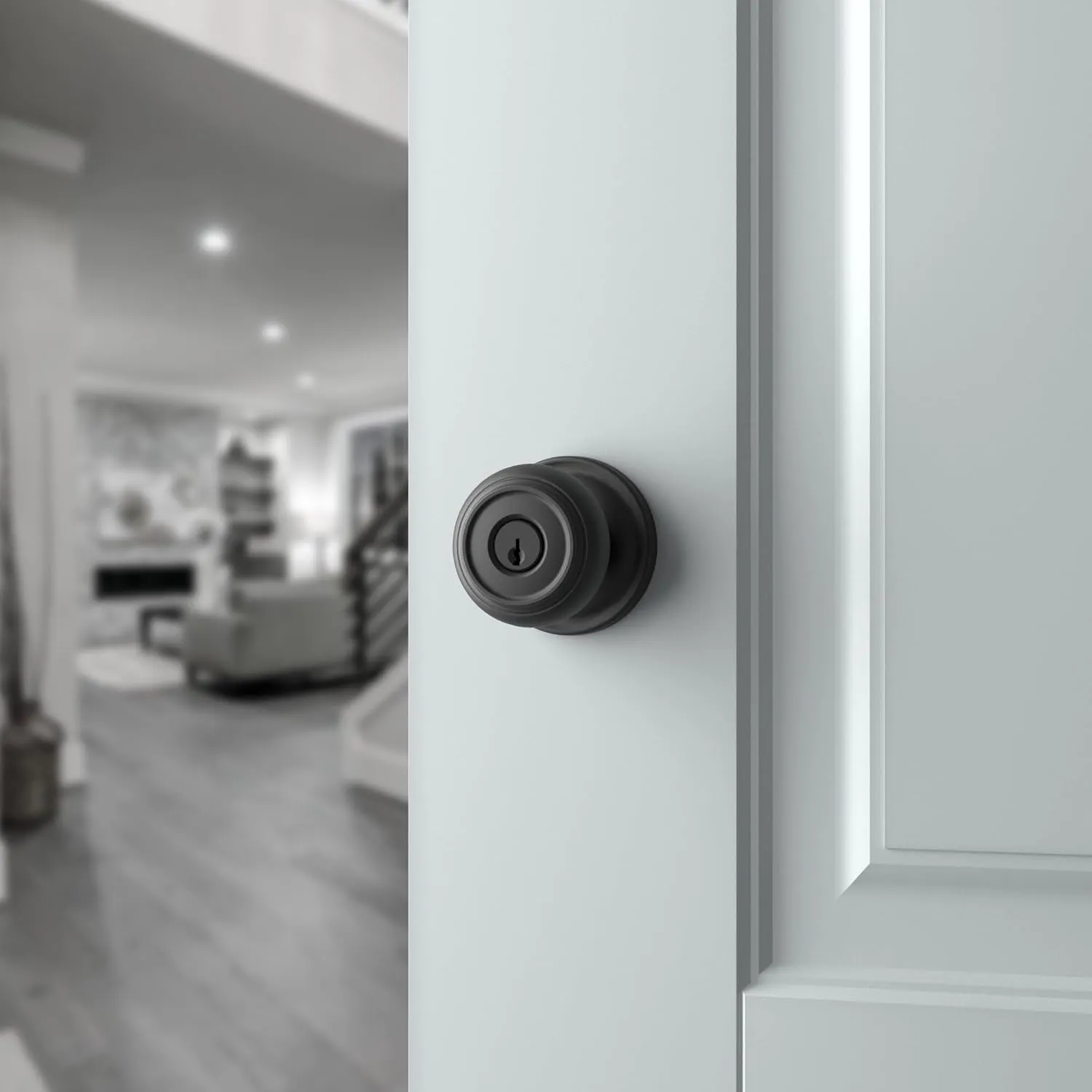 Baldwin Entratrr260 Entry Traditional Knob, Polished Chrome