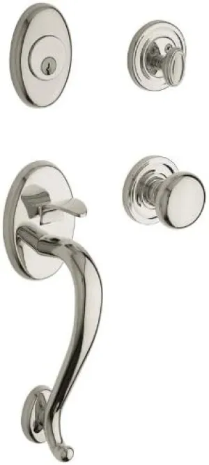 Baldwin Hardware 85315.055.ENTR Handle Set