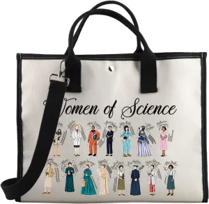 BDPWSS Women Of Science Tote Bag Science Themed Gift Women Empowerment Gift Feminism Gift Scientist Gift STEM Teacher Bag