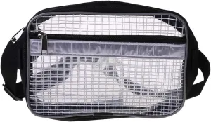 BEERBINGER 9.84 Inch 25X16X6 CM Anti-Static Cleanroom Clear Tool Bag Full Cover Pvc For Engineer Waist Bag Fanny Pack