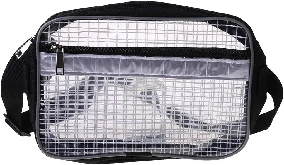 BEERBINGER 9.84 Inch 25X16X6 CM Anti-Static Cleanroom Clear Tool Bag Full Cover Pvc For Engineer Waist Bag Fanny Pack